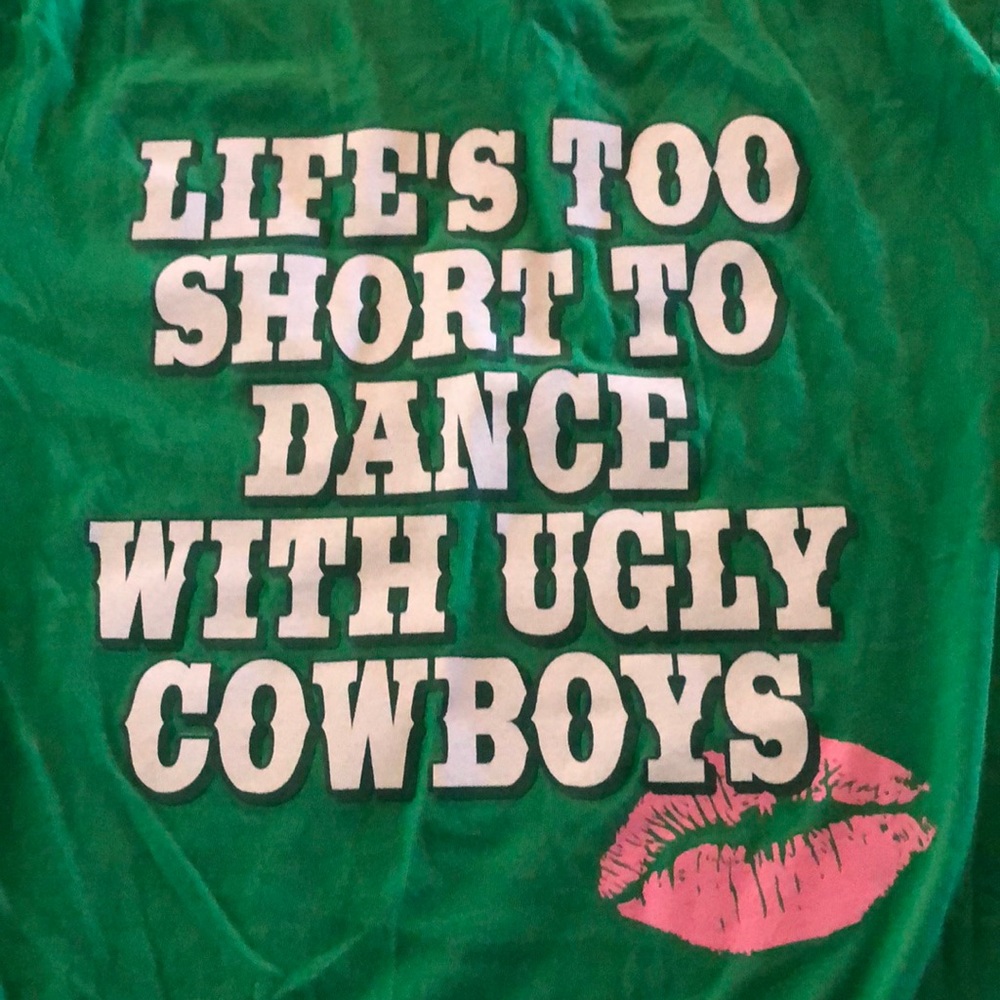 Texas V-Neck Tee NWT